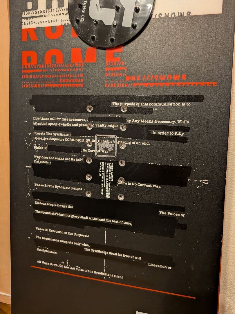 ROME AGENT 151 スノーボード 21/22モデル