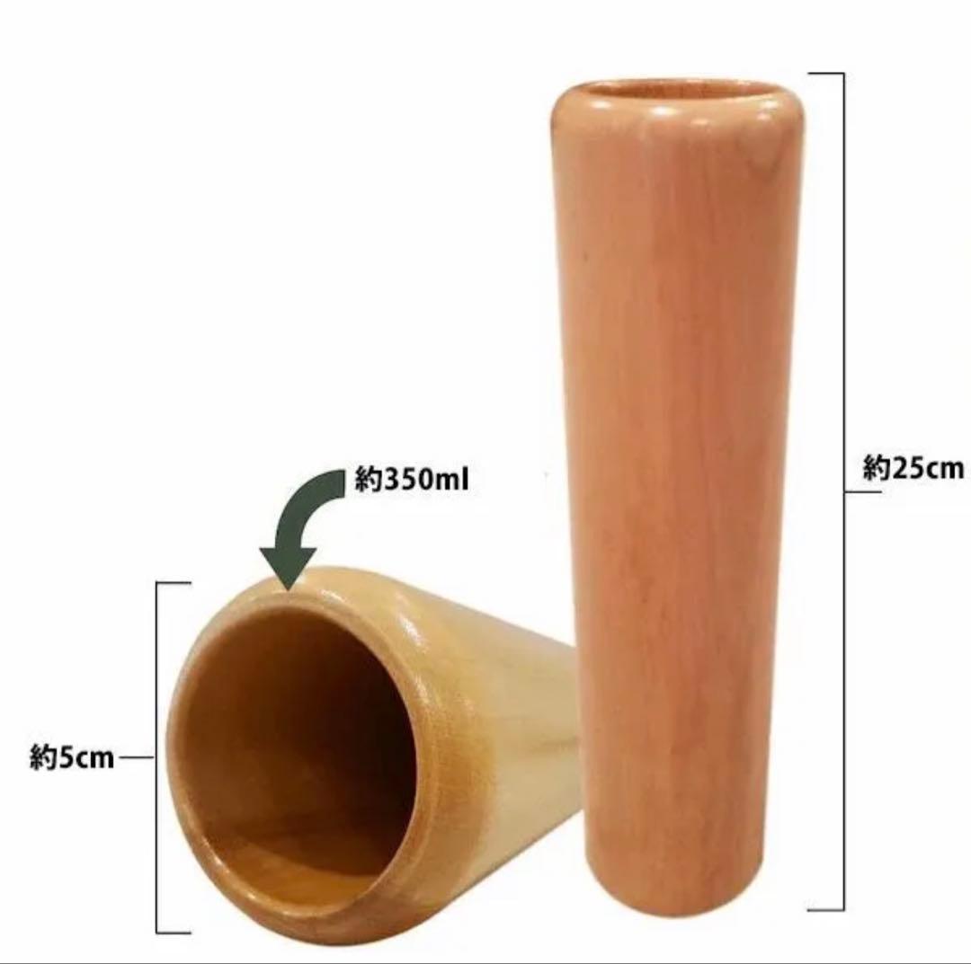【レア】MLB公式 ダグアウトマグス ヤンキース 木製ビールジョッキ 350ml