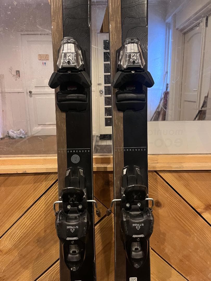サロモンセット/スタンス/169cm/金具付スキー/salomon/stance