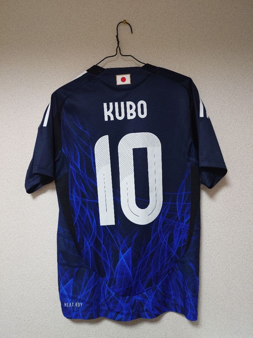 サッカー日本代表 2024 オーセンティック ユニ 久保建英 M 10番 Y-3