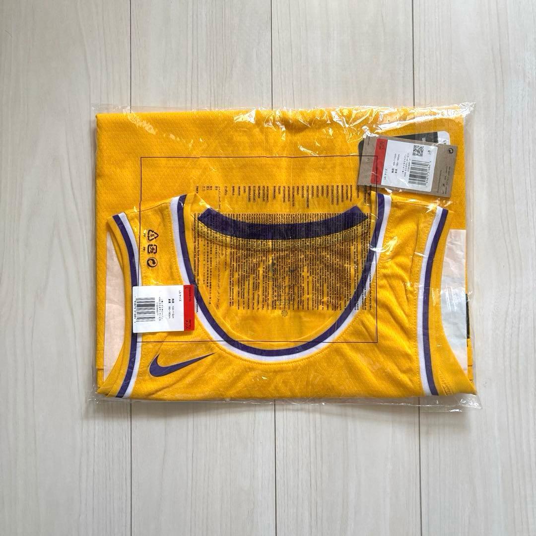 【新品未使用タグ付】 NBA レブロン・ジェームズ 　レイカーズ　ユニフォーム