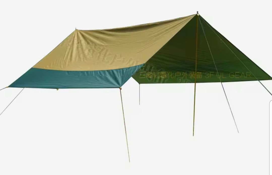 3F UL GEAR タープ 5m x 4.4m［中古美品］