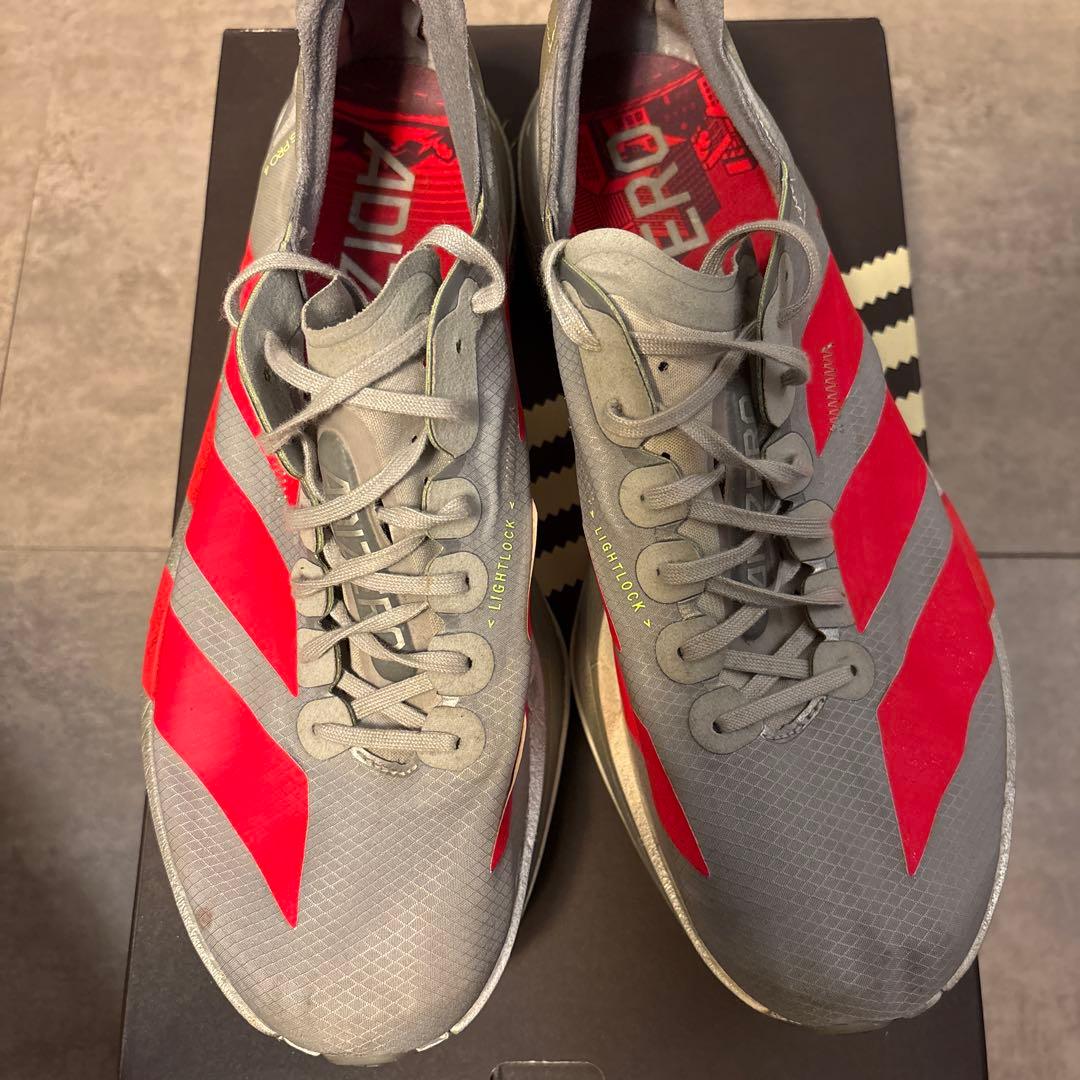 アディゼロ アディオス プロ4 ADIZERO ADIOS PRO 4 27cm