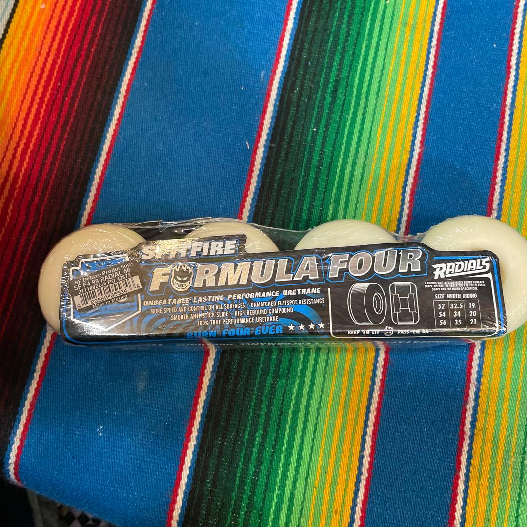 スケートボード SPITFIRE FORMULA FOUR 99A 56mm
