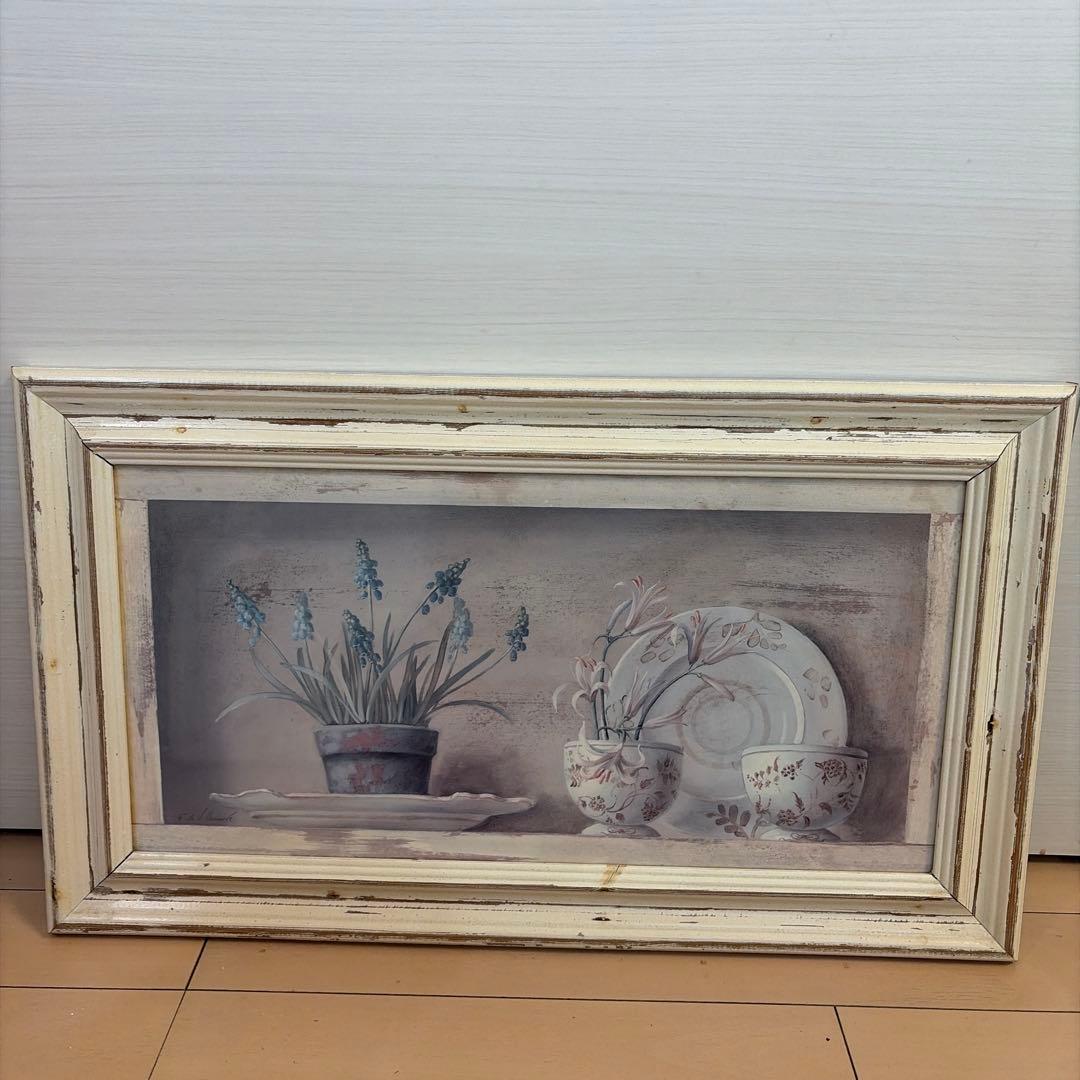 ローラアシュレイ　ビンテージ風　絵画