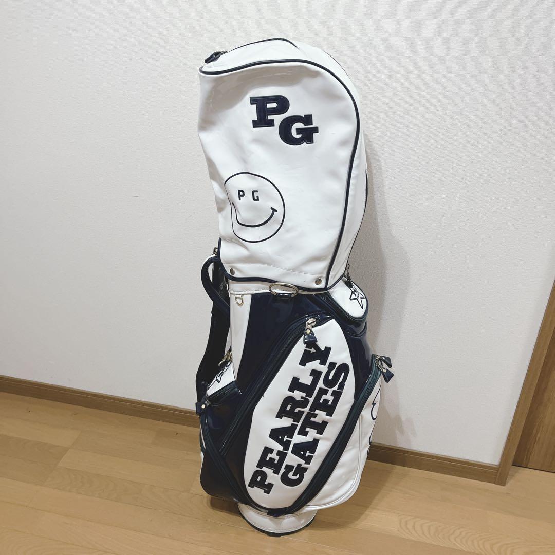 K205 PEARIY GATES エナメル キャディバッグ