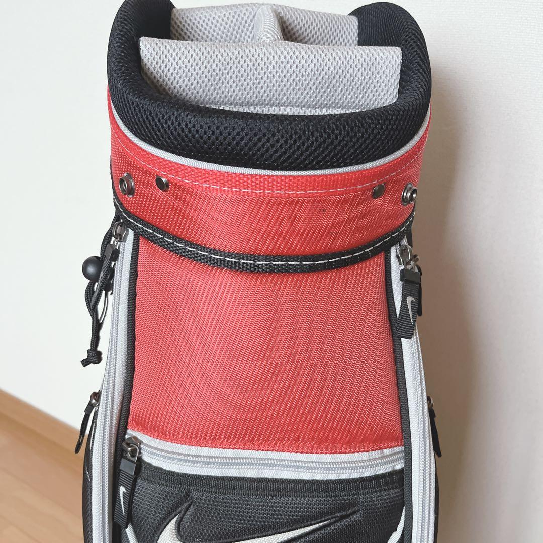 K299 美品！NIKE ツートンカラー キャディバッグ フード無し