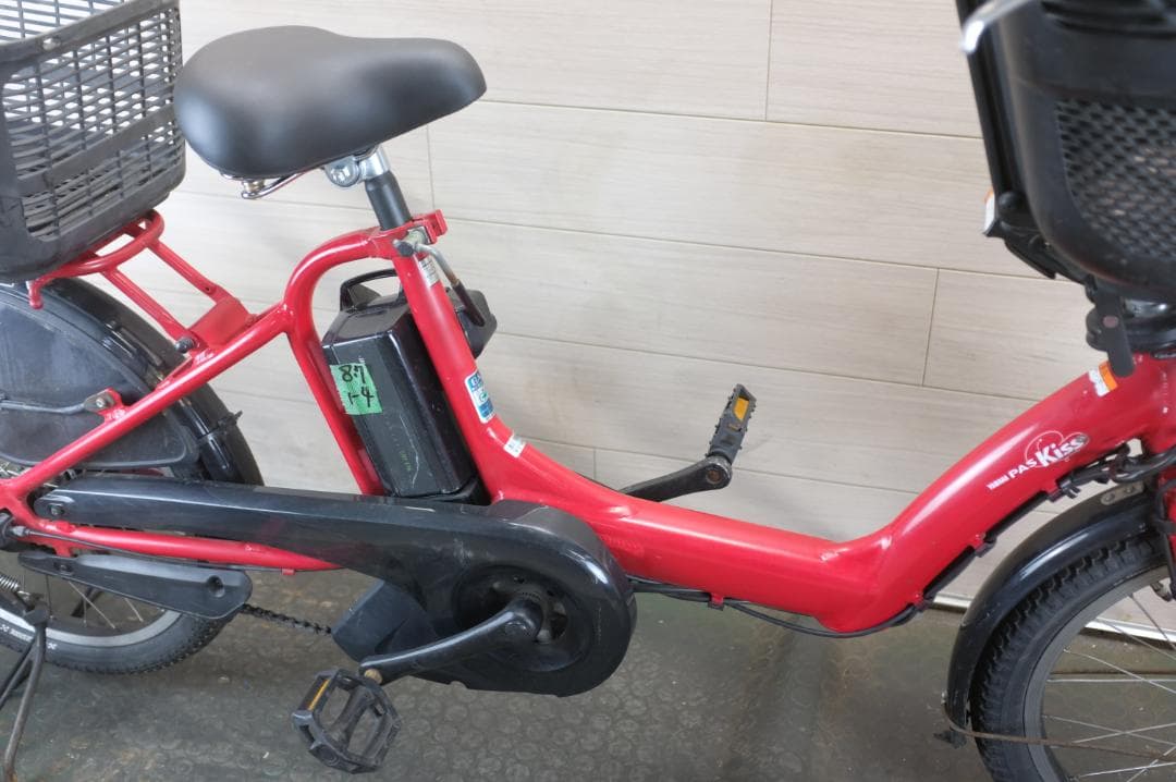 電動自転車 ヤマハPAS　KISS　 20インチ 3段変速 8.7Ah