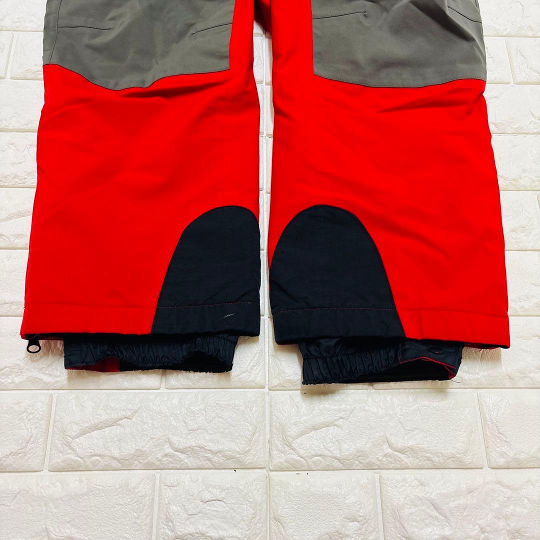メローズ❤スノーパンツ S 赤グレー GORE-TEX 防水 スキー Y2K