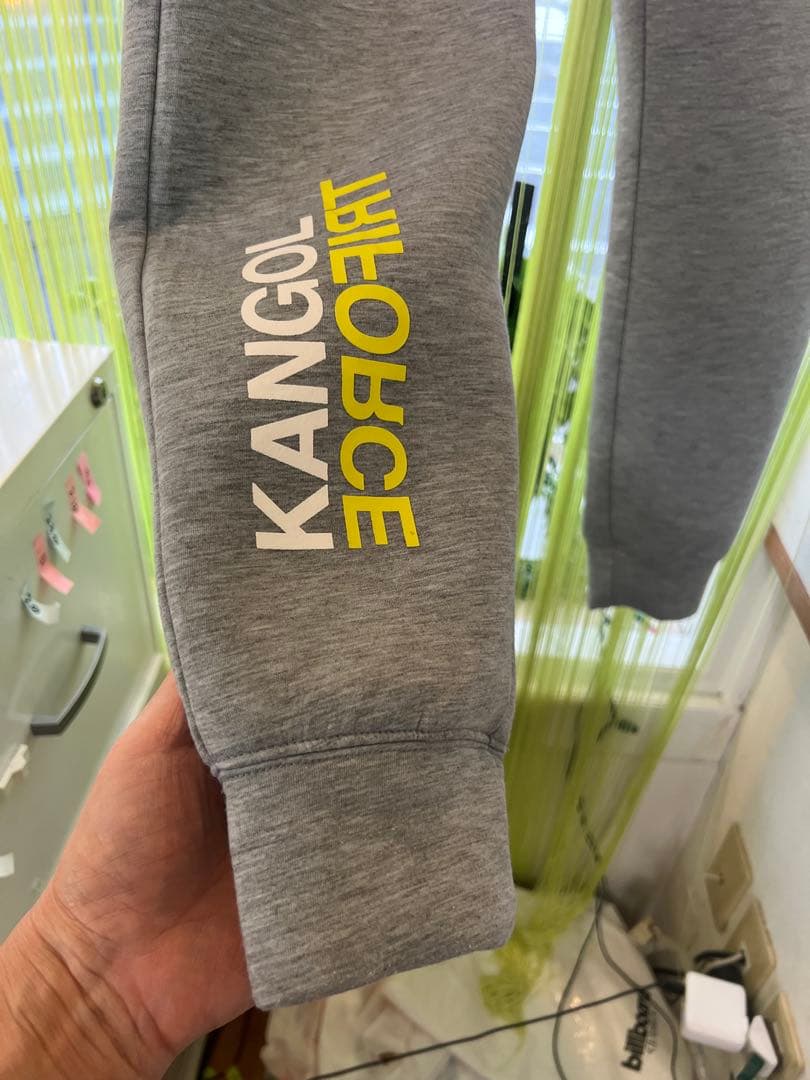 【新品未使用に近い】カンゴール•KANGOL グレー スウェットパンツ