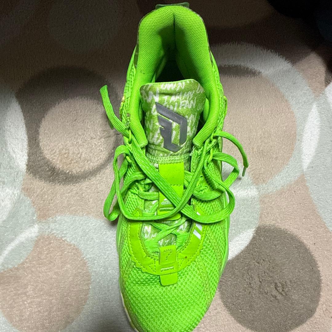 シューズ(男性用) Adidas Dame 7 SolarGreen' FY0160