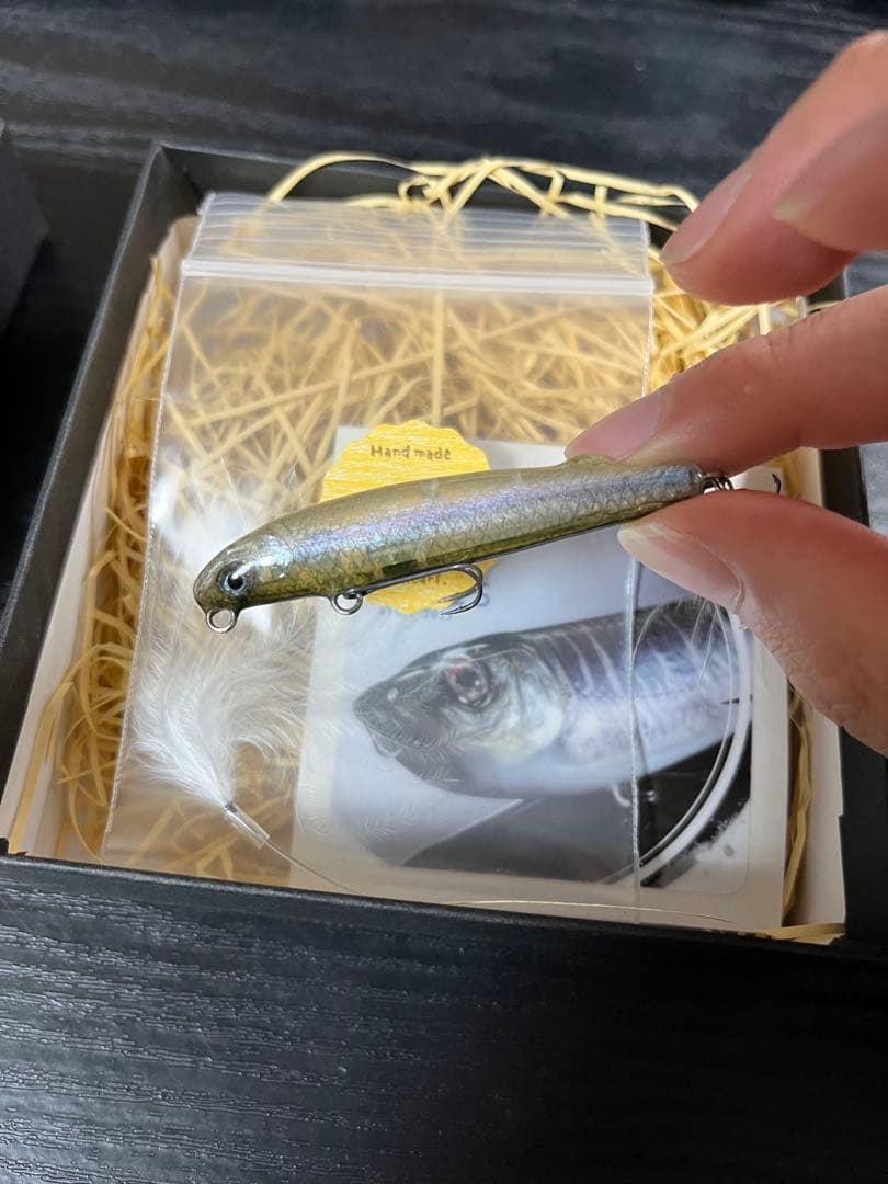 ち*ぃ様 魚皮グリマー6 ワカサギ