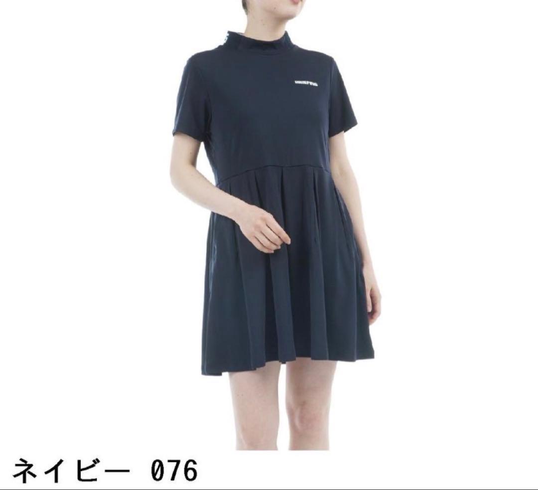BRIEFING ネックロゴ ワンピース　ネイビー　Sサイズ　25SSモデル