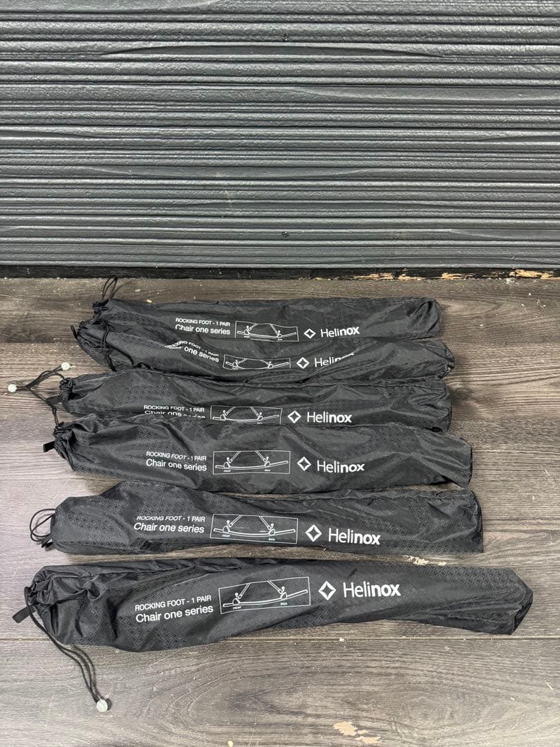 ③Helinox ヘリノックス ロッキングフット チェアワン収納袋 付き