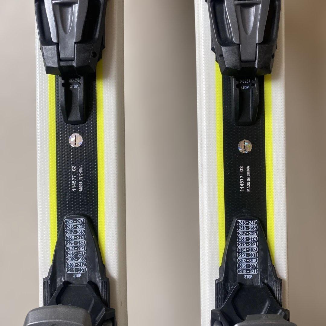 Volkl RTM 130cm スキー板　ビンディング　ストック付き