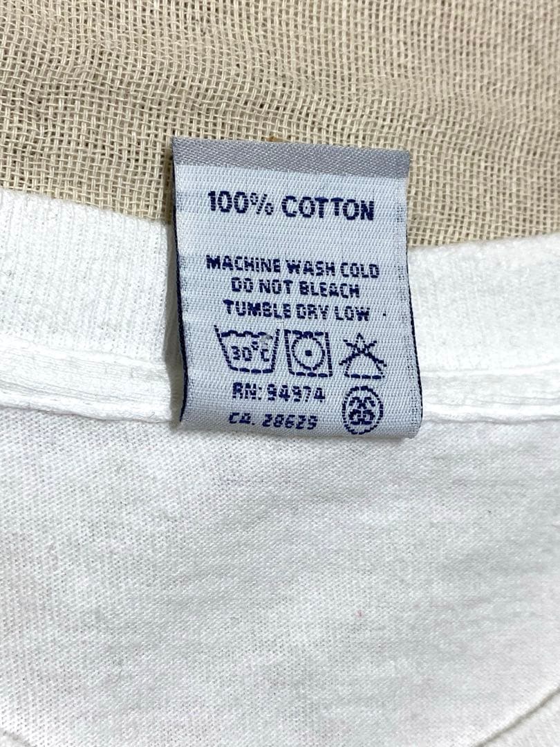 90s stussy wtaps コラボTシャツ　稲妻　USA製