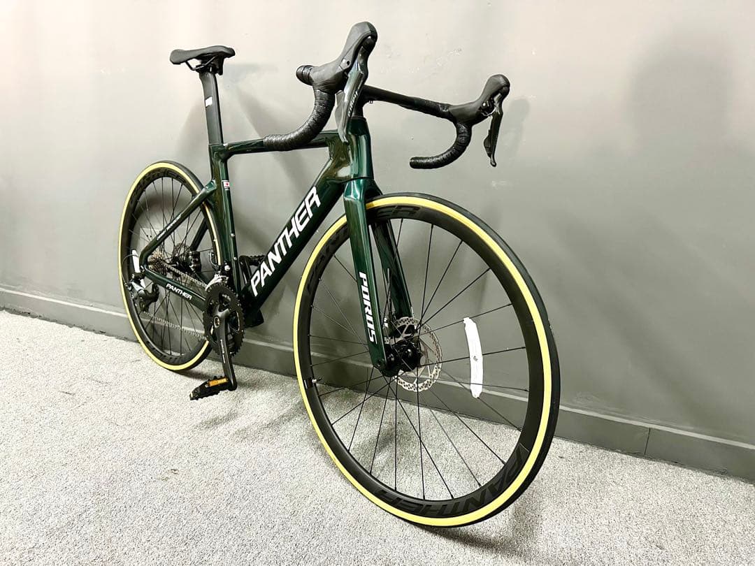 PANTHER カーボンロード 20速 油圧ディスク 48cm ダークグリーン