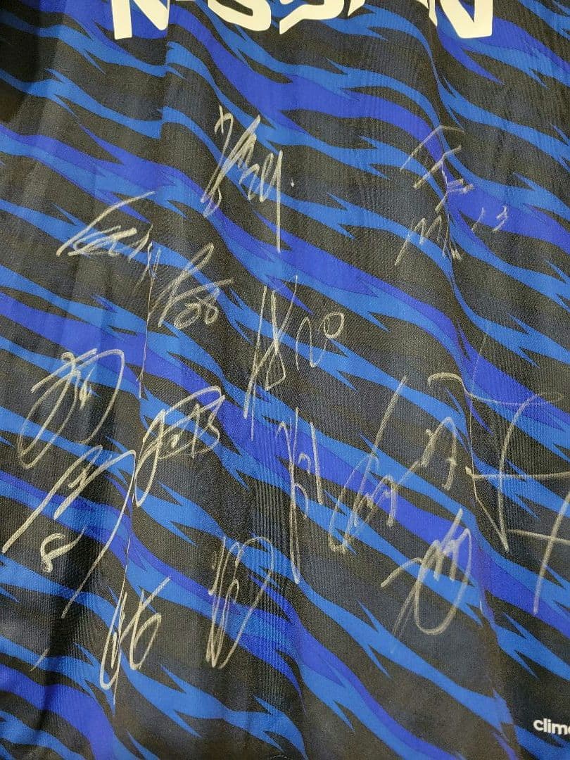 横浜 マリノス サッカー サイン ユニフォーム 新品 正規品 adidas