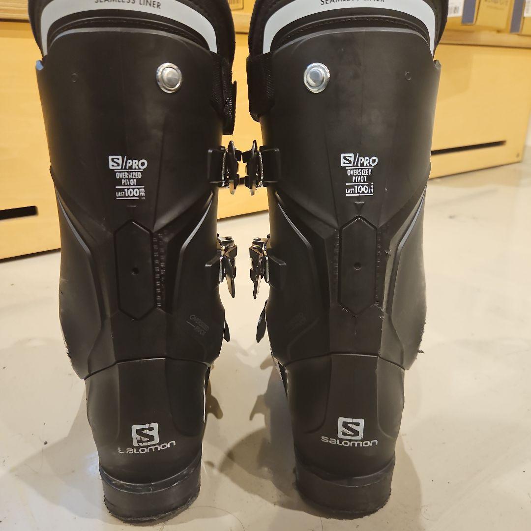 Salomon S Pro 80 スキーブーツ 黒　26〜26.5cm