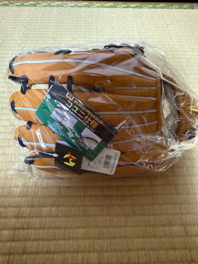 新品未使用　WGK6P7 worldpegasus 硬式　外野手用