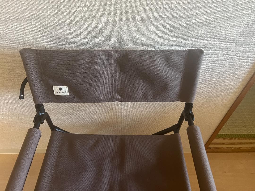 （美品） peak FDチェア ブラウン　（B）