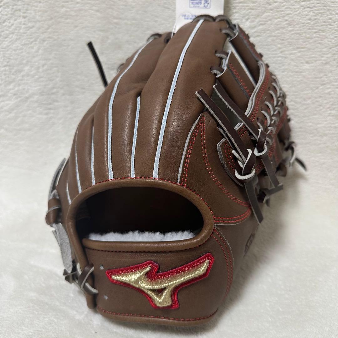 ミズノ　グローバルエリートジャパン　内野手用　1AJGH31303 マホガニー