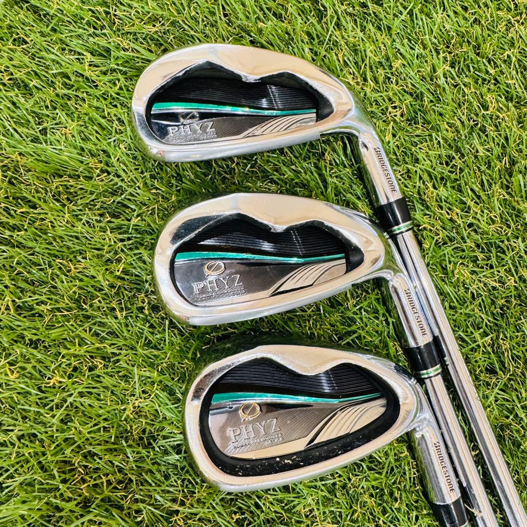 【グリップ新品】BRIDGESTONE PHYZ アイアンセット 5本（R）