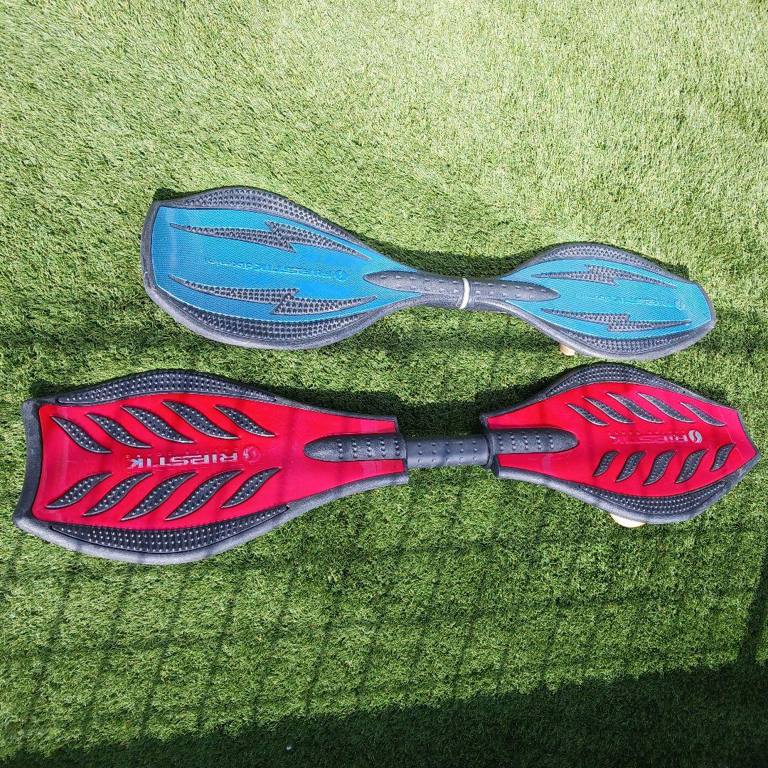 【お得2本セット】RIPSTIK リップスティック ボード 赤＆青