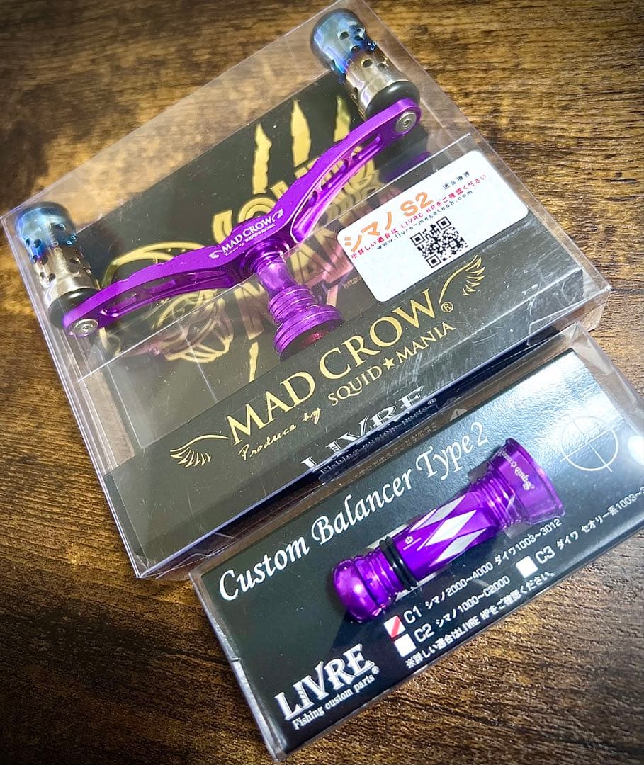 MAD CROW スクイッドマニア リブレ LIVRE wing98 新品未使用
