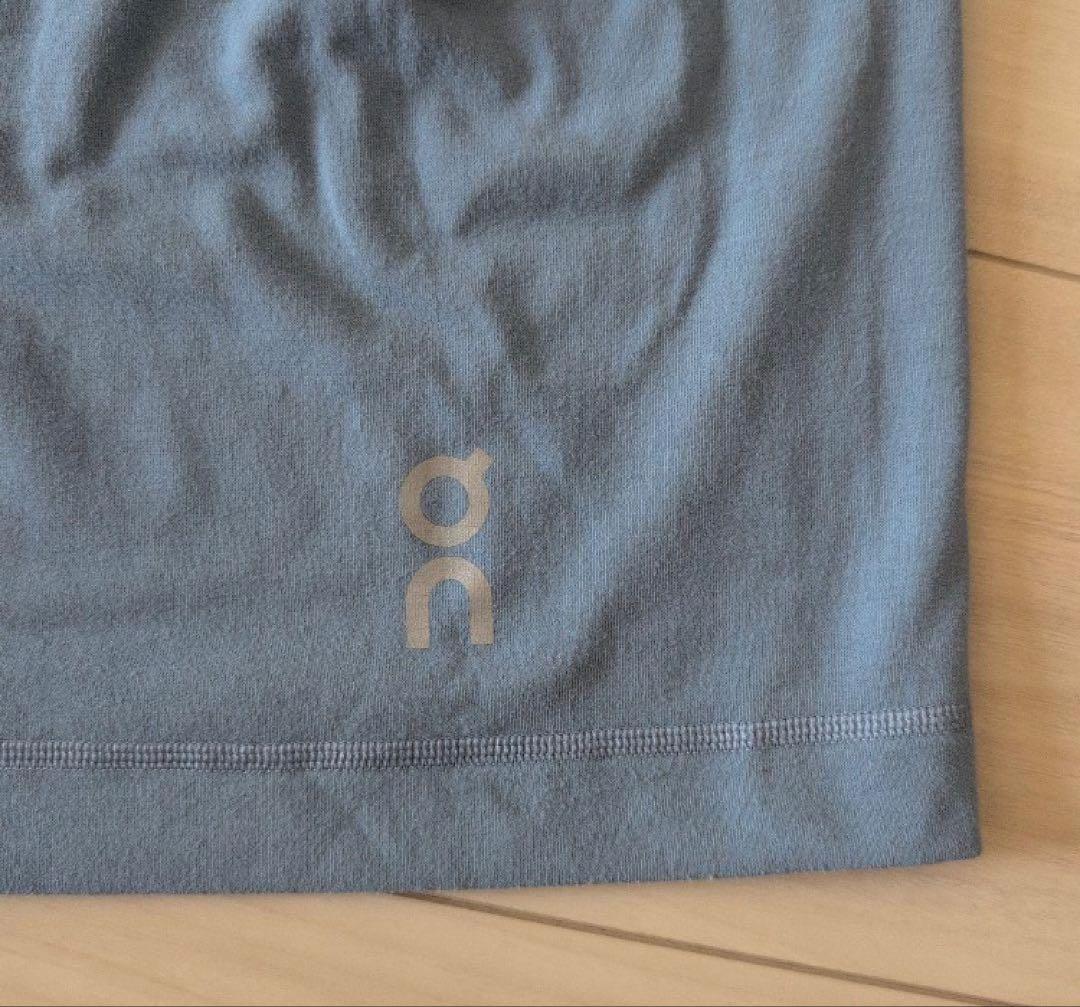 on 長袖Train Long Tシャツ 水色 Men's XSサイズ