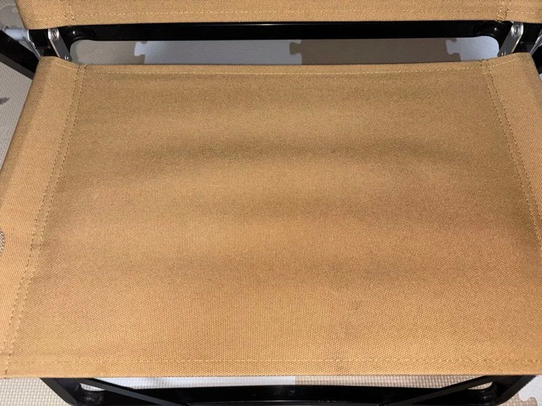 コンパクトフォールディングチェア (コットンキャンバス)2脚セット