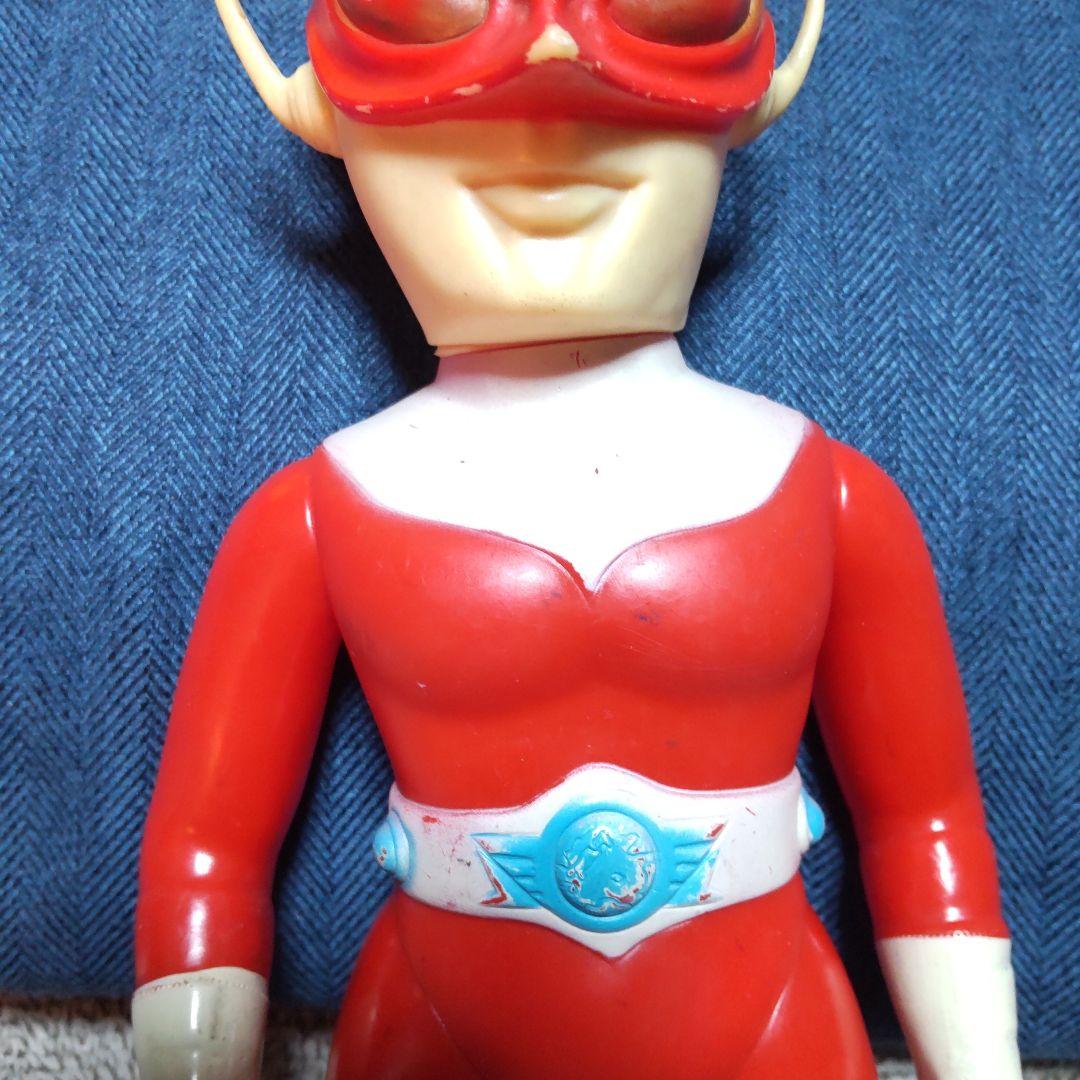 レッドマン 当時物 ソフビ ブルマァク