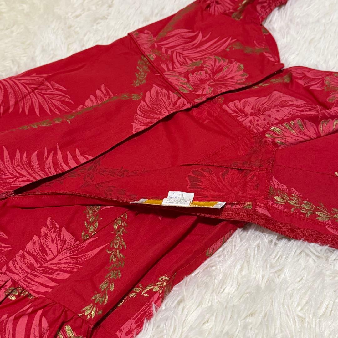 【美品】Princess Kaiulani ドレス ハワイ製 フラダンス衣装