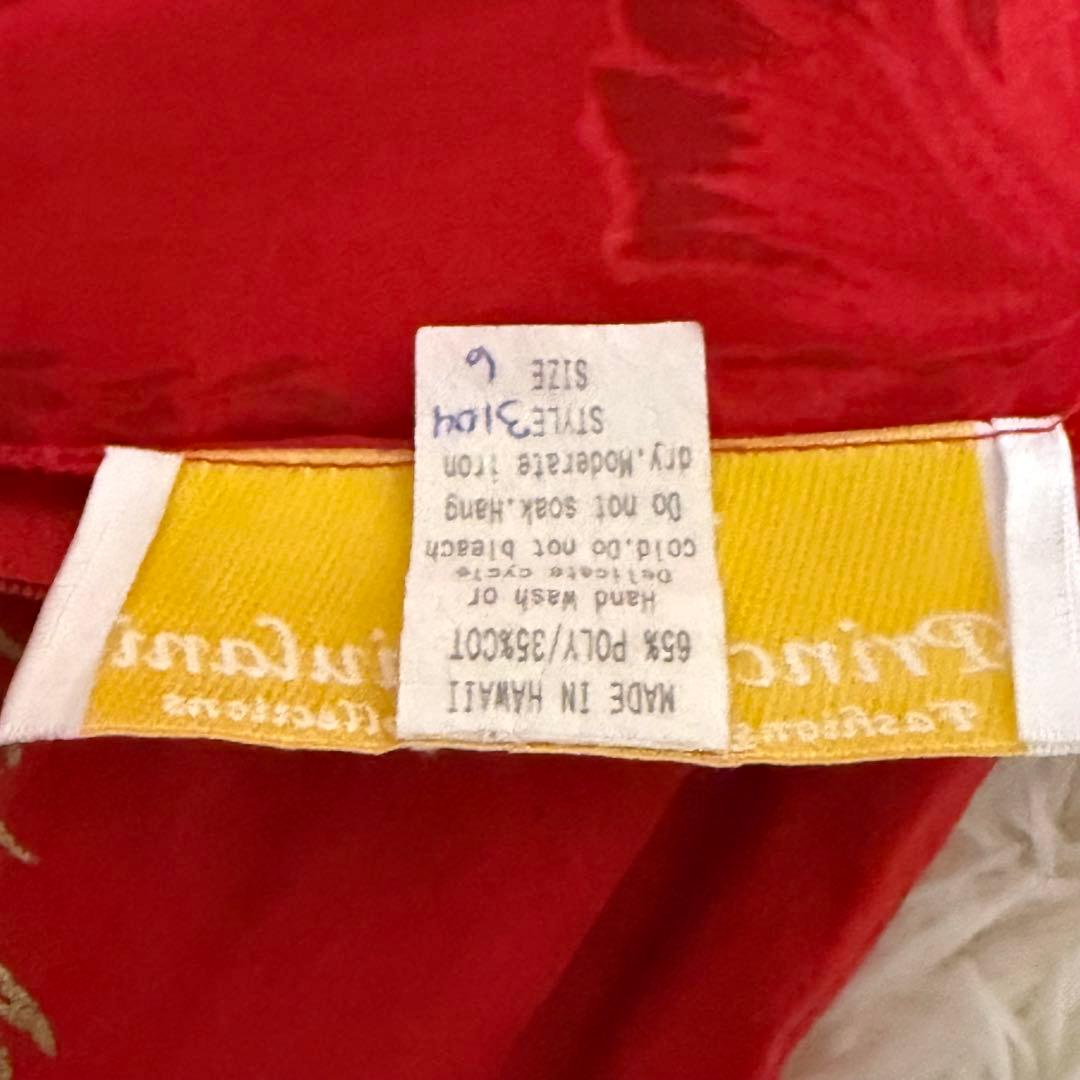 【美品】Princess Kaiulani ドレス ハワイ製 フラダンス衣装