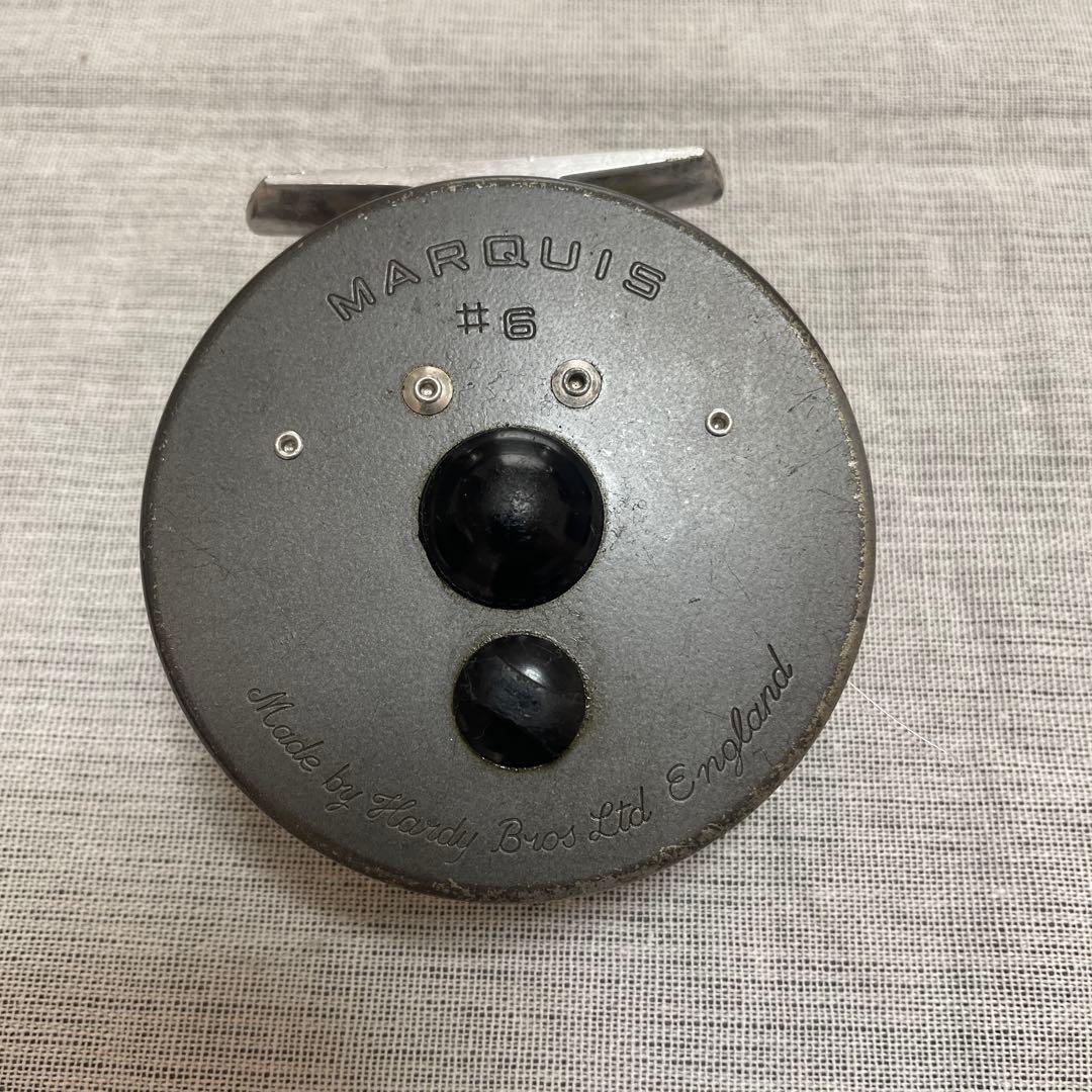 Hardy Bros製　MARQUIS #6 フライリール シルバー