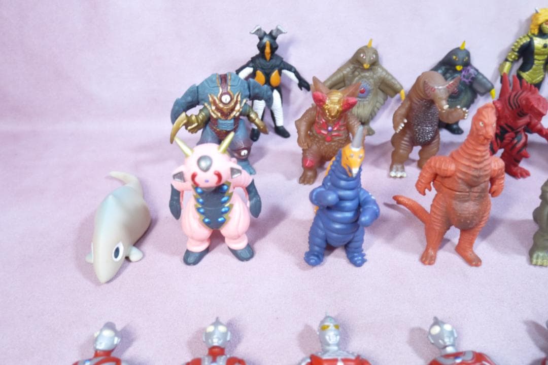 ウルトラマン　ウルトラ怪獣　ミニソフビ　48体