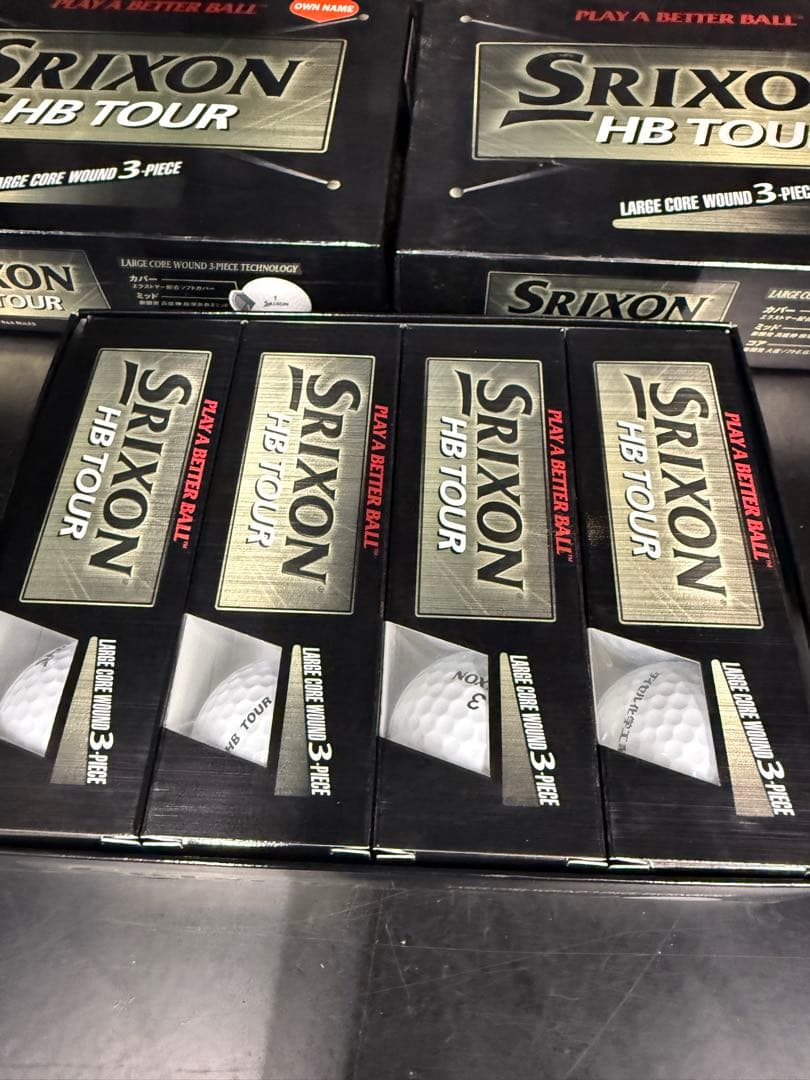 Srixon HB TOUR ゴルフボール　12個入り　3箱セット スリクソン