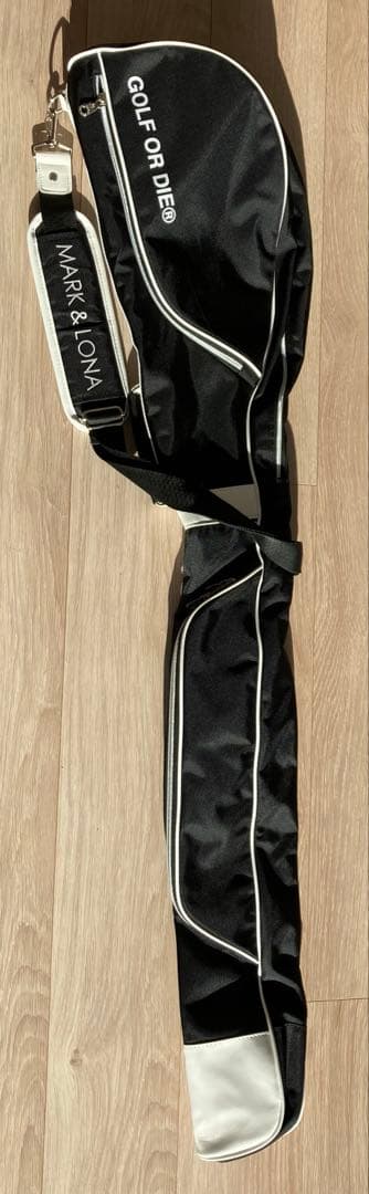 MARK&LONA　クラブバッグ　キャディーバッグ　美品　マークアンドロナ　黒