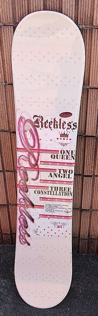 子供スノーボード3点セット RECKLESS 118 ビンディング ブーツ 22