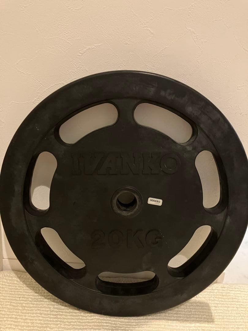 IVANKO ラバープレート 28mm用 20kg✕1枚 ①ペア