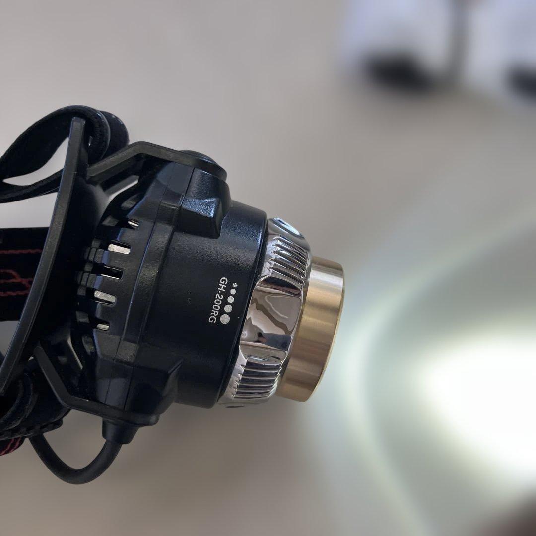 GENTOS ヘッドランプ GH-200RG