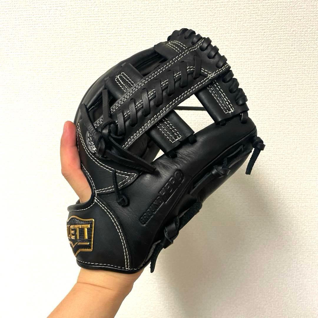 230 ZETT 極美品 即戦力 軟式 少年 内野手用グローブ