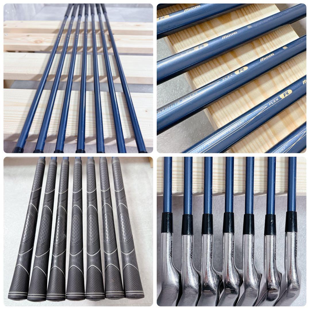 T201 ナイキ ミズノ ゴルフクラブ メンズ フルセット 12点 黒 初心者