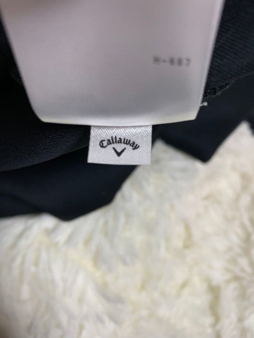 Callaway ダンボールニットモックネックスウェットMサイズ レディース