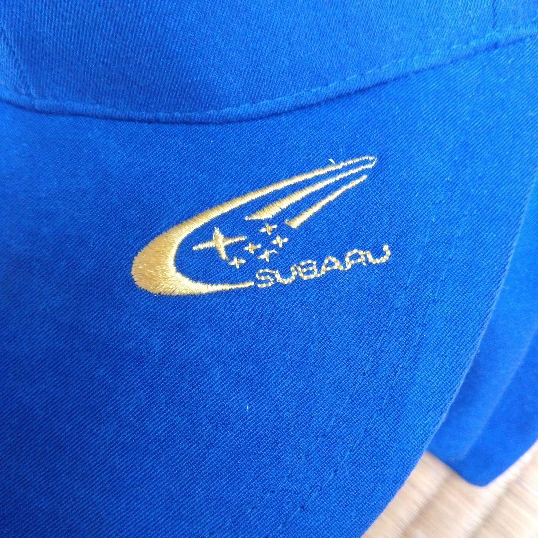 SUBARU キャップ 青色 　野球帽７点調整可能