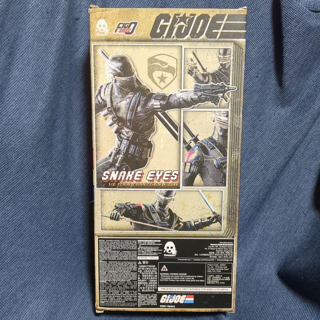 1/6 12インチサイズ threezero G.I.ジョー スネークアイズ