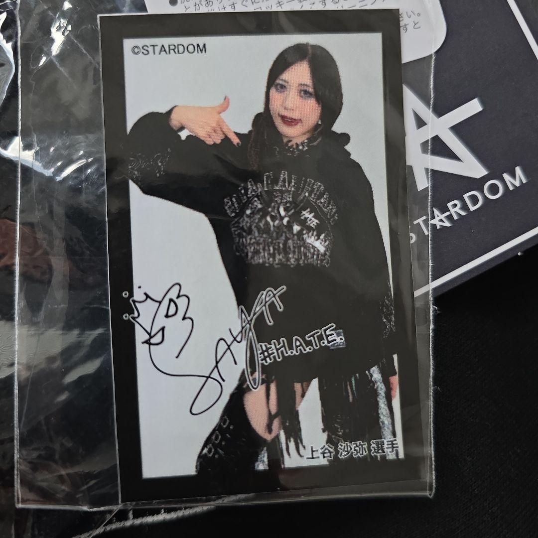 上谷沙弥パーカー　STARDOM　PHENEX QUEEN タオル+ステッカー付
