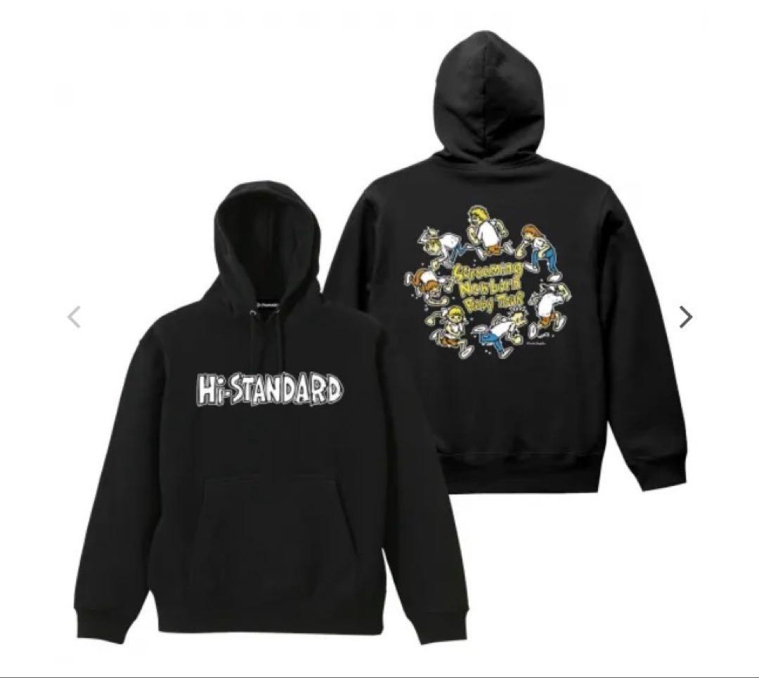 新品 Hi-STANDARD XL 黒 パーカー ハイスタンダード ツアーグッズ