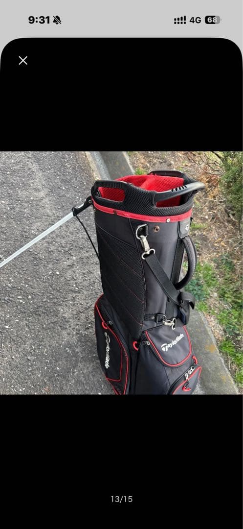 TaylorMade ゴルフバッグ スタンド式フード無し