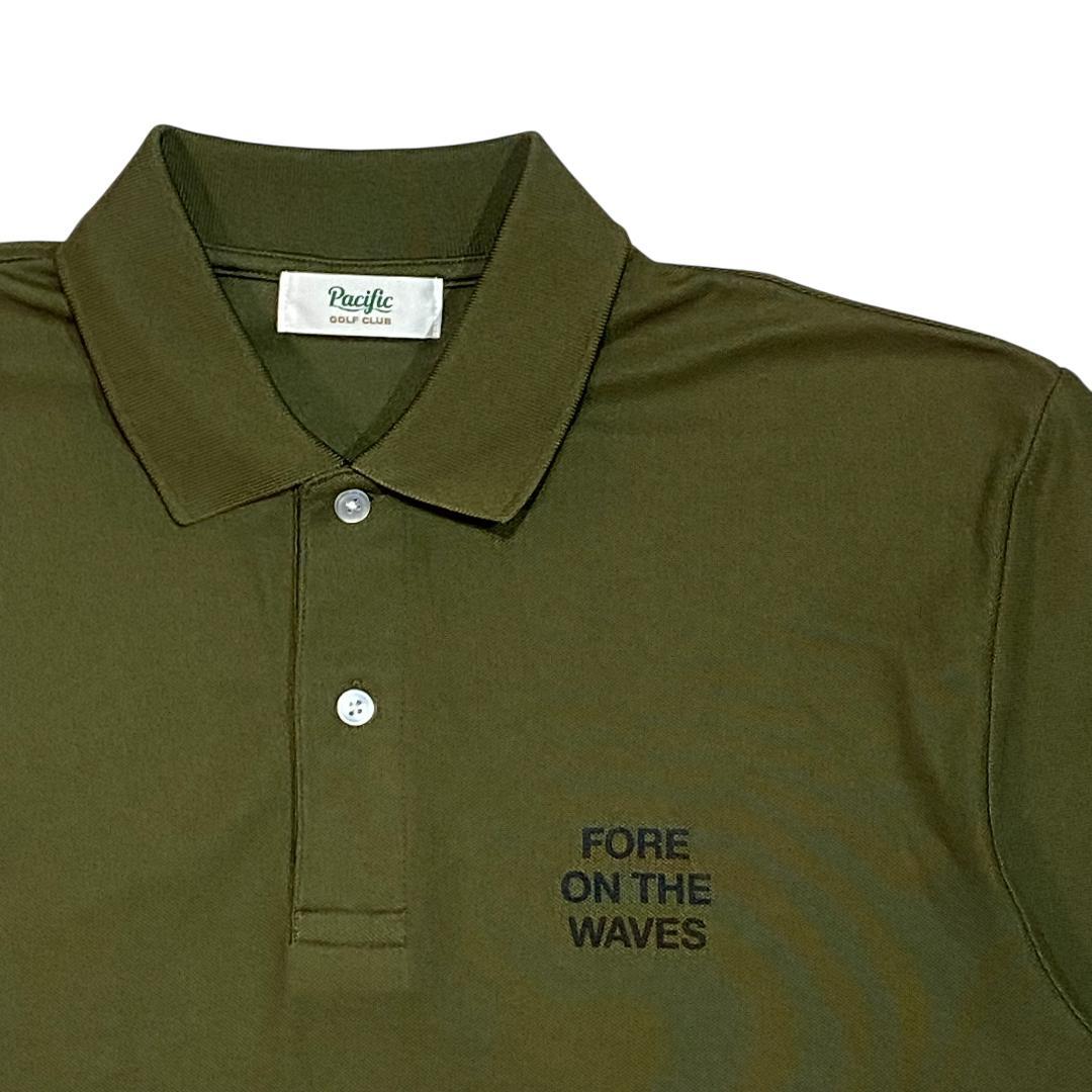 Pacific GOLF CLUB パシフィックゴルフクラブ 半袖ポロシャツ M